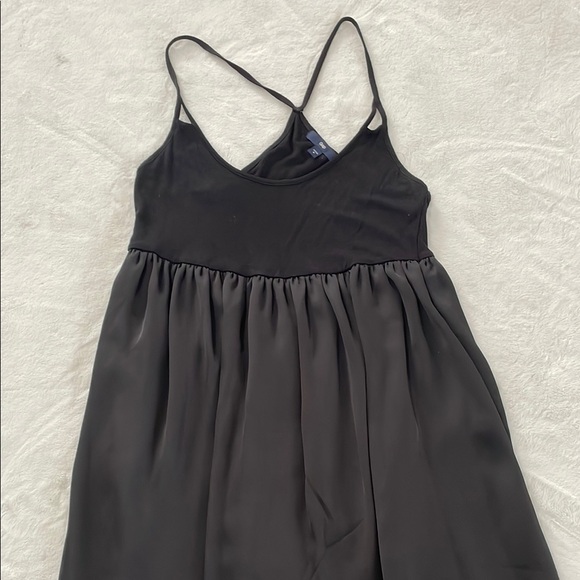 GAP Black  Midi Dress with Spaghetti Straps #D014 - Picture 1 of 12